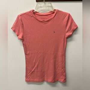 Tommy Hilfiger Women's Coral Short Sleeve Tee NWOT